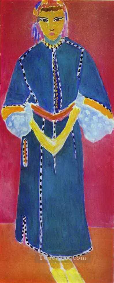 Mujer marroquí Zorah De pie fauvismo abstracto Henri Matisse Pintura al óleo